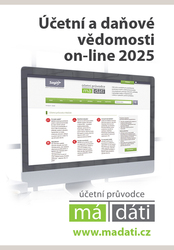 MáDáti – účetní a daňové vědomosti on-line 2025