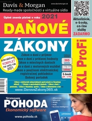 Daňové zákony 2021 SR XXL Profi