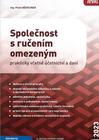 Společnost s ručením omezeným – prakticky včetně účetnictví a daní