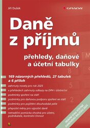 Daně z příjmů - přehledy, daňové a účetní tabulky 2025