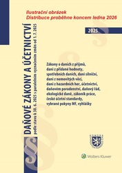 Daňové zákony a účetnictví podle stavu k 31. 12. 2025 s paralelním vyznačením změn od 1. 1. 2026