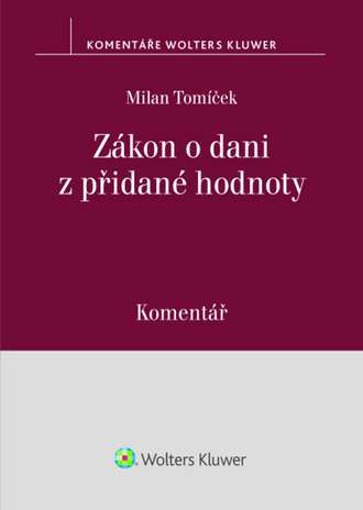 Zákon o dani z přidané hodnoty Komentář