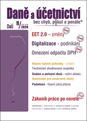 Daně a účetnictví bez chyb, pokut a penále 10/2026
