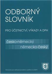 Odborný slovník pro účetnictví, výkazy a DPH česko-německý a německo-český